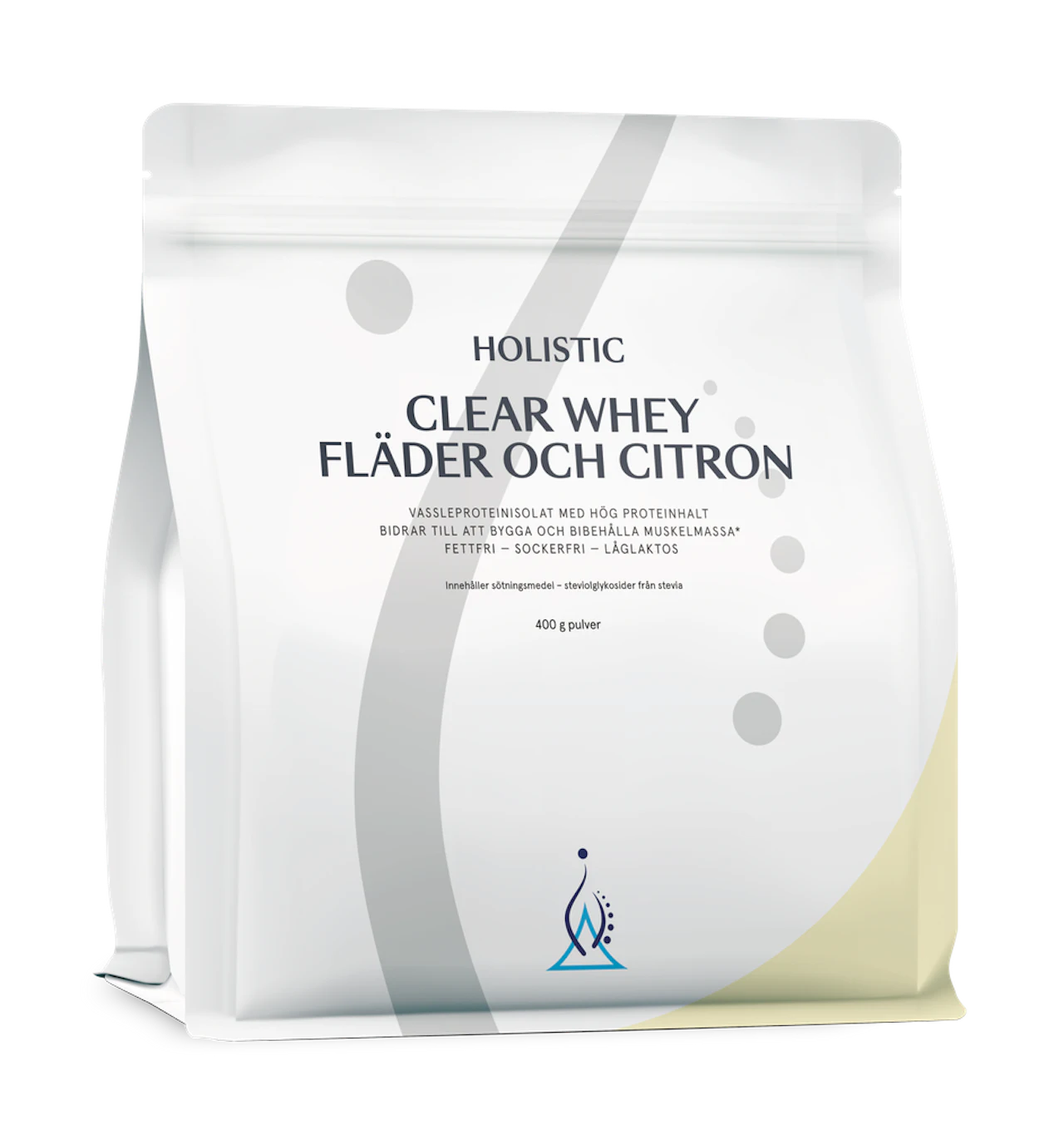 Clear whey vassleproteinisolat fläder och citron